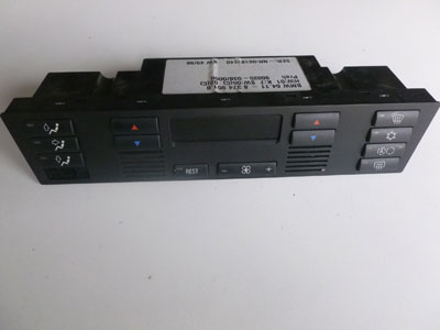 1997 BMW 528i E39 - Climate Controller AC Heater Controls  641183749512